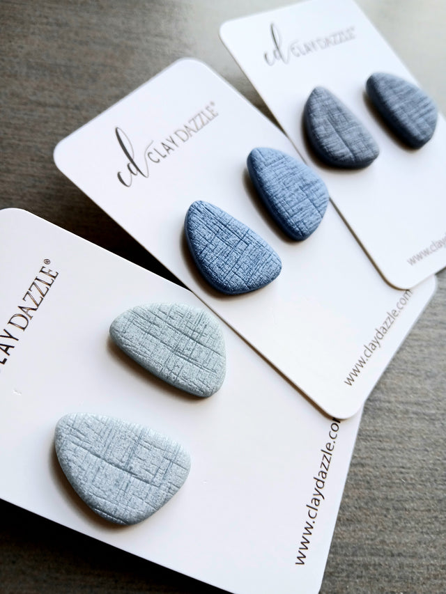 STELLA Studs (Blues)