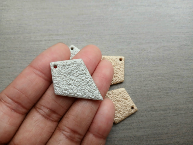 QUADRANGLE Charms (1 Pair)