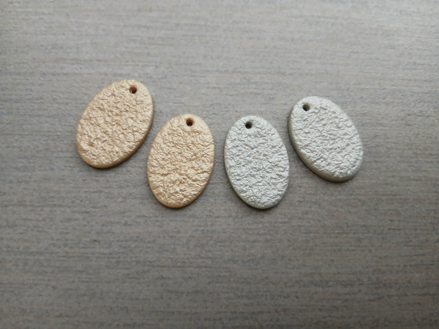 OVAL Charms (1 Pair)