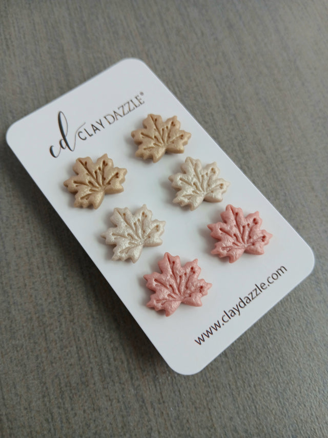 MAPLE LEAF Stud Set