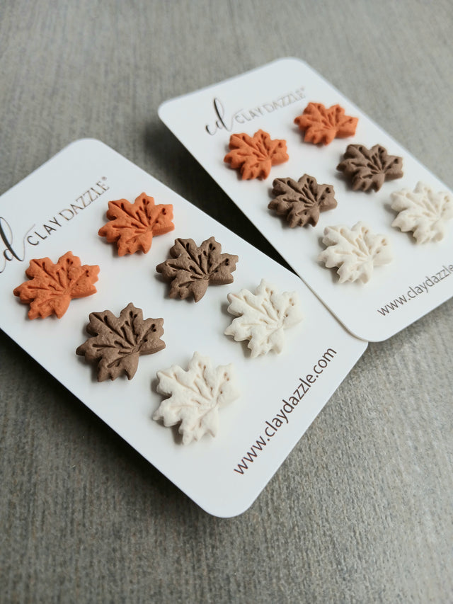 MAPLE LEAF Stud Set