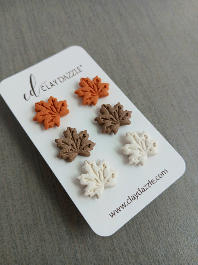 MAPLE LEAF Stud Set
