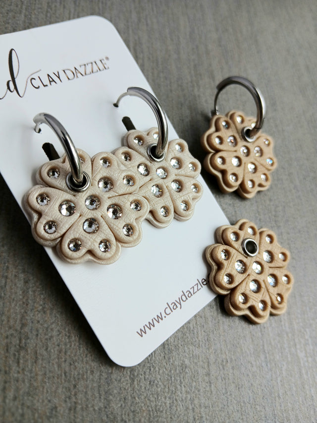 BLOSSOM Huggie Hoops