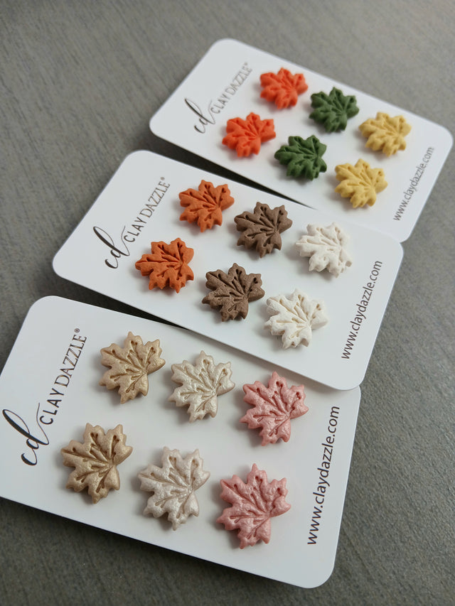 MAPLE LEAF Stud Set