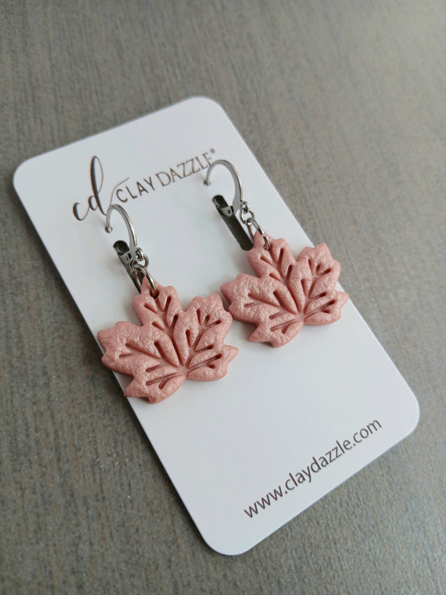 MAPLE LEAF Dangles (Metallic)
